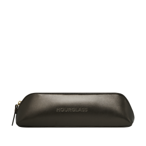 Vegan Leather Makeup Brush Bag